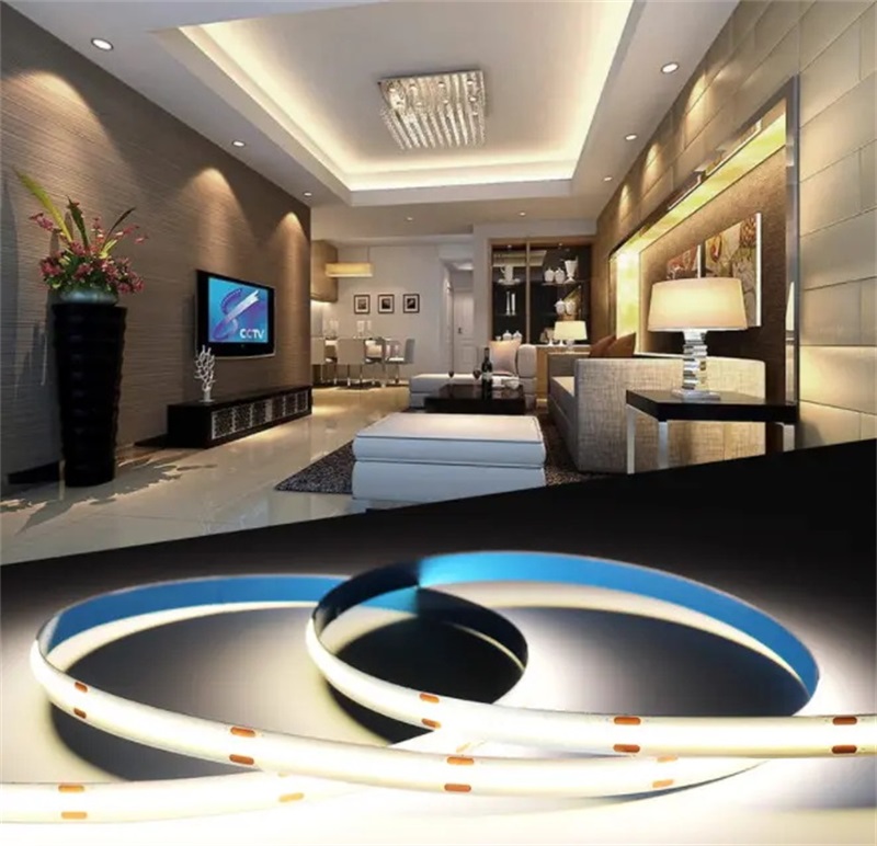 COB燈條安裝效果圖